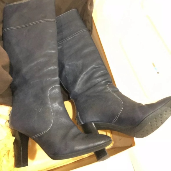 Tods Womens Boots Blue Size 36 - Picture 5 of 5